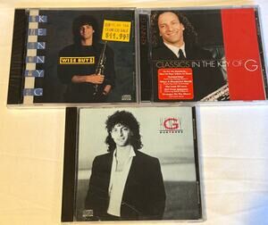 Kenny G CD Bundle Kenny G (SEALED) Classics in the Key of G (SEALED) & Duotones
